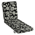 Black Outdoor Chaise Lounge Cushion O705