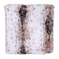 18" x 18" Faux Fur Pillow with Zipper Closure X184