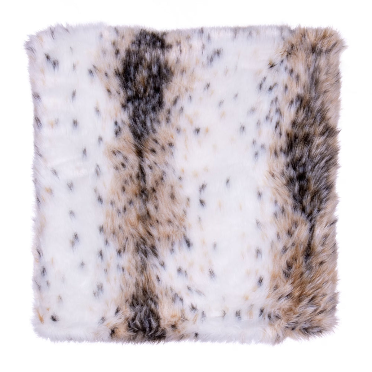 18" x 18" Faux Fur Pillow with Zipper Closure X184
