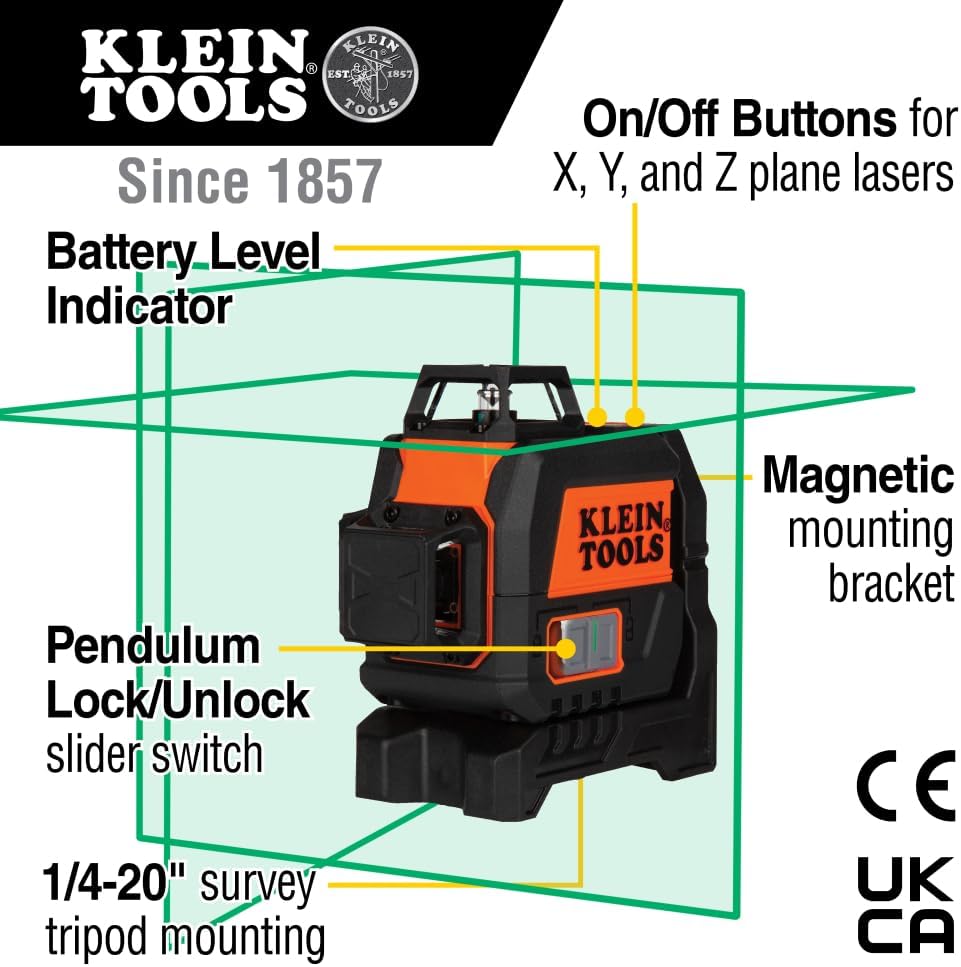 Compact Self-Leveling Green Laser Level M753241