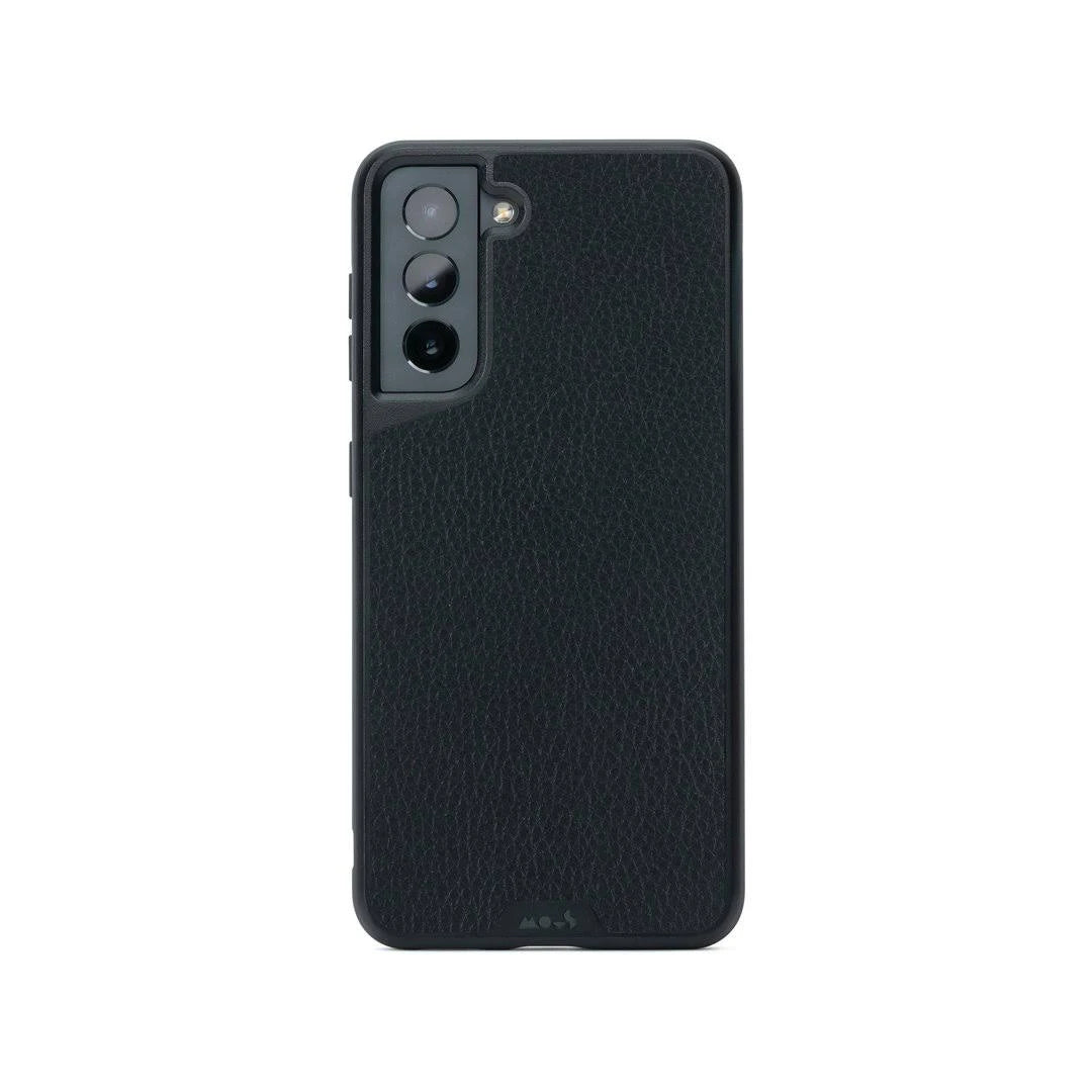 Black Leather Case U266