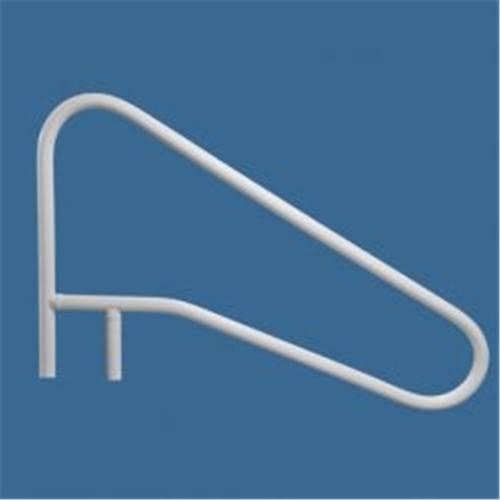 Cross Braced Hand and Grab Rail 3 Bend 54 x 32 in. Gray Metal Z155254