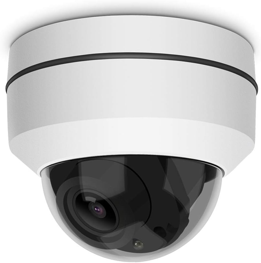 PTZ Camera Outdoor IP Camera POE Zoom 5.0mp 65FT IR Distance Security Camera IP66 Weatherproof B354444