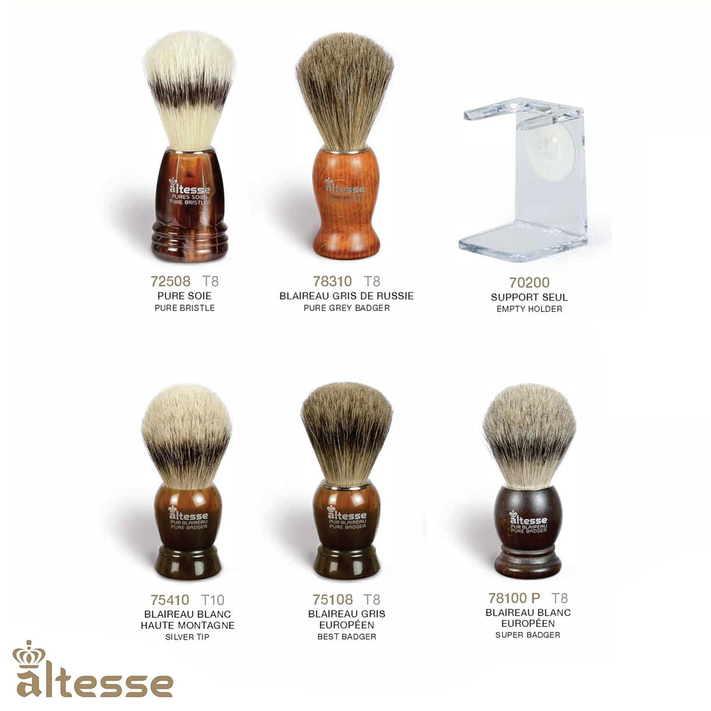 European Grey Badger Shaving Brush K755372