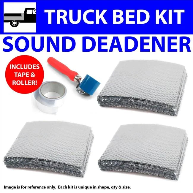Heat & Sound Deadener for Chevy Truck 60-1962 Truck Bed Kit Plus Tape, Roller W228