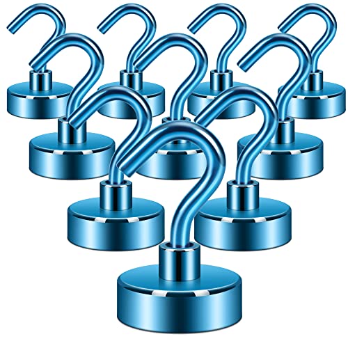 Magnetic Hooks 30lb Heavy Duty with Hook Pack of 10 E37912