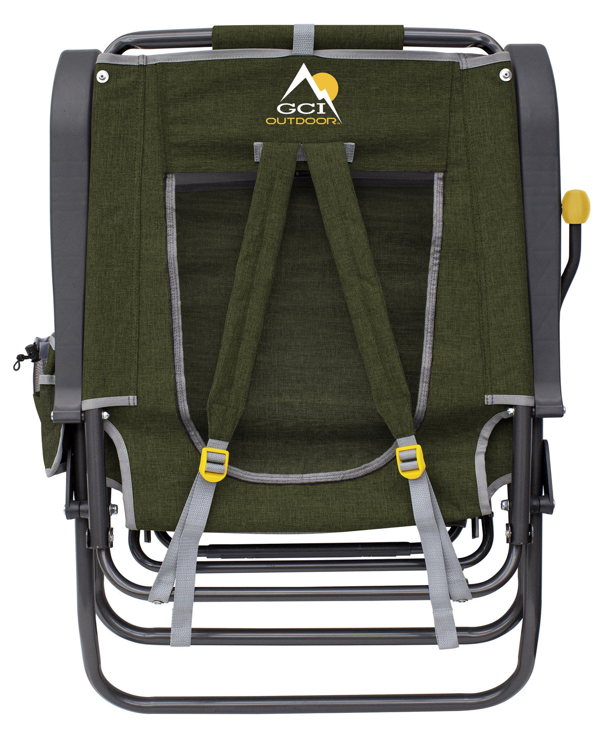 Adjustable Folding Recliner Camping Chair, Heathered Loden H881648