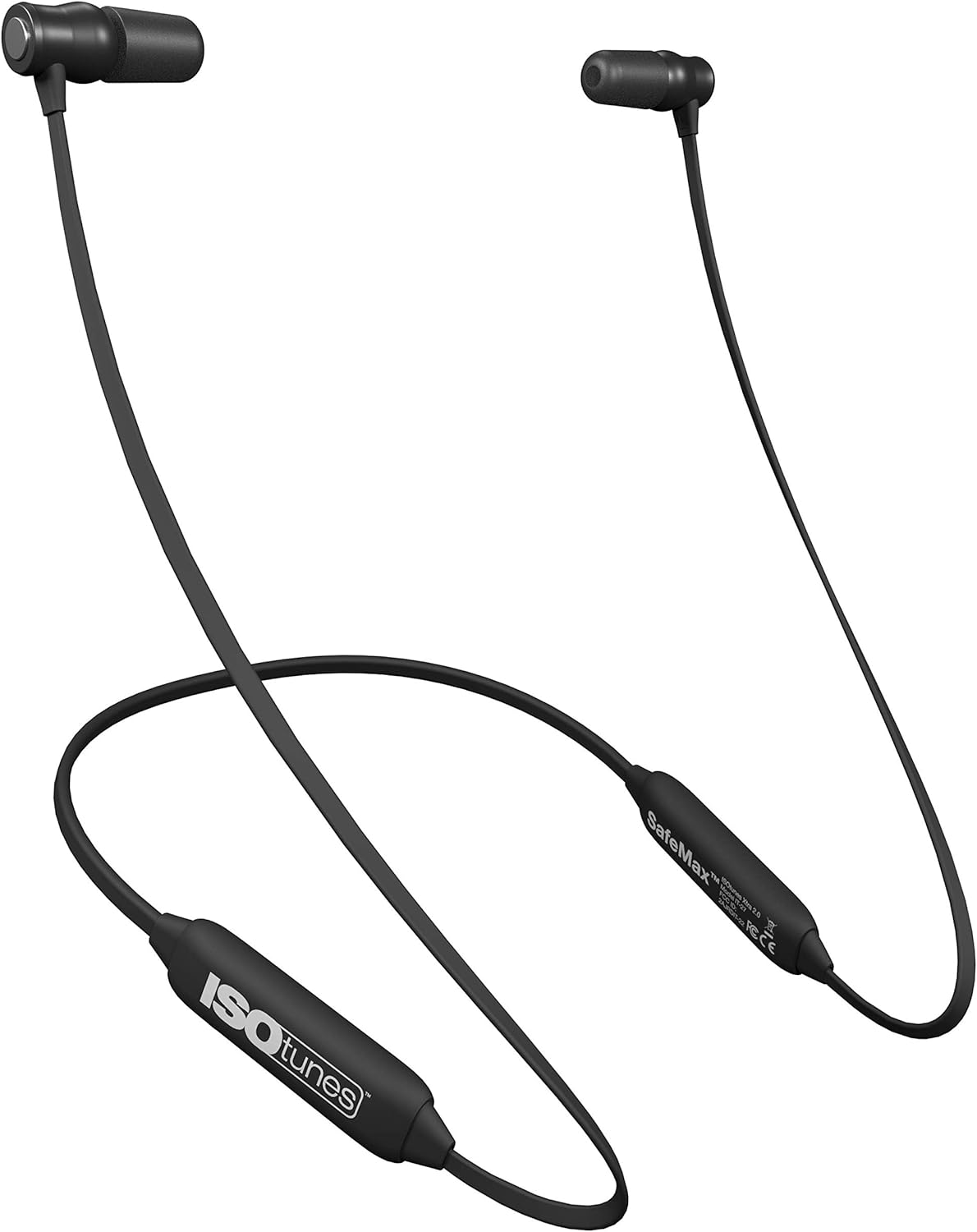 Black & Yellow Bluetooth Earplug Earbuds with 27 dB NRR Hearing Protection Y68918