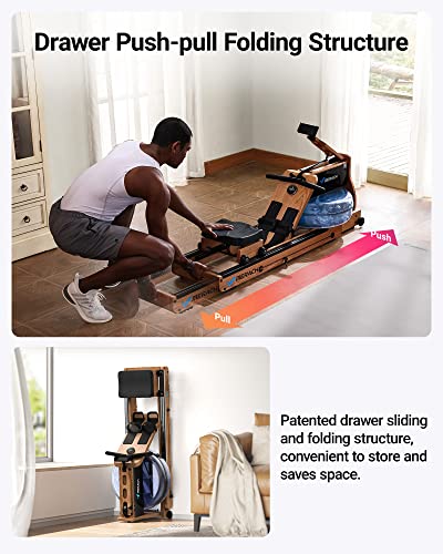 Foldable Wooden Rowing Machine E80887