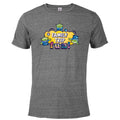 Customized-Graphite Snow Heather Short Sleeve Blended T-Shirt J1137