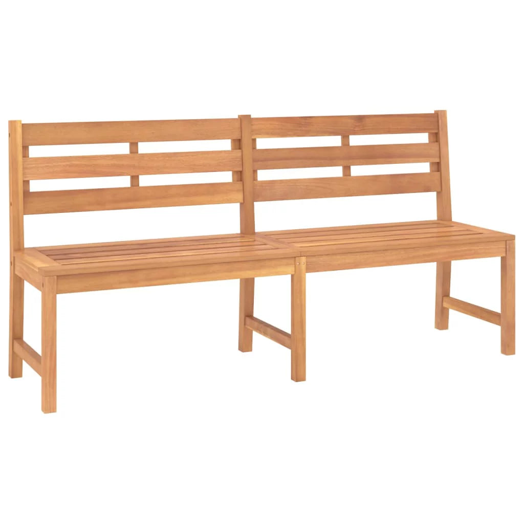 Solid Teak Wood Patio Bench Y93933