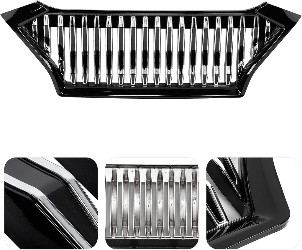 Front Bumper Grille Replacement Radiator Grill for Hyundai Tucson 2019-2020 W290429