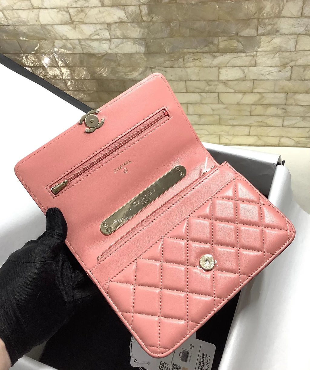Pink Hand-Held Cross Bag A12932