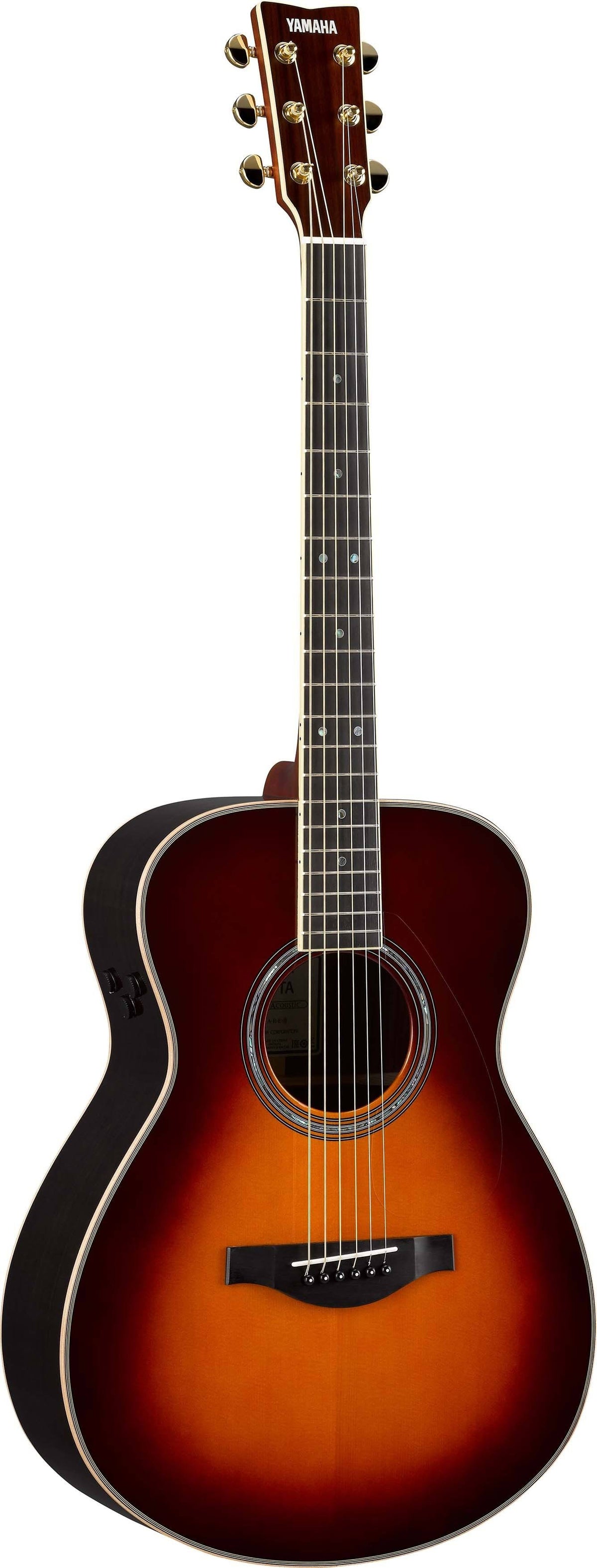 Brown Sunburst Acoustic Electric Guitar G497537