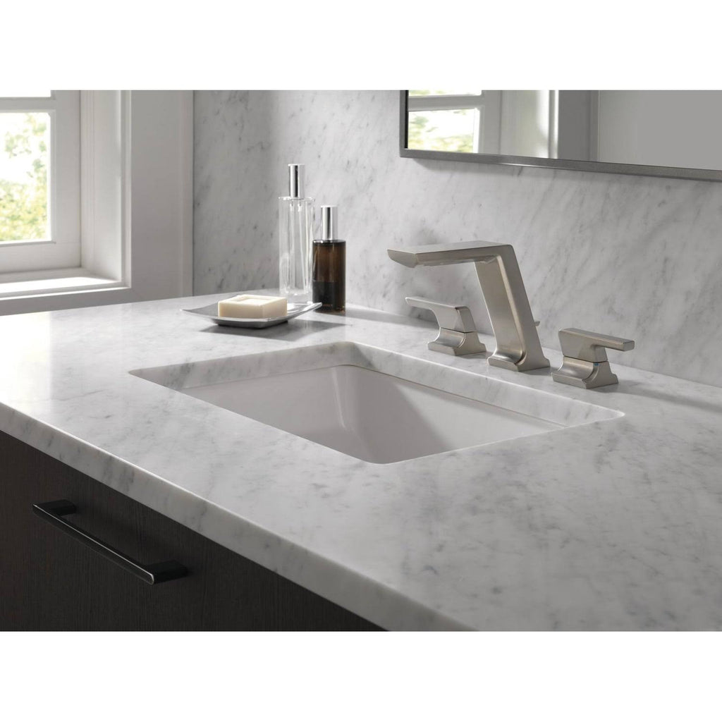Two Handle Widespread Bathroom Faucet Chrome J36415