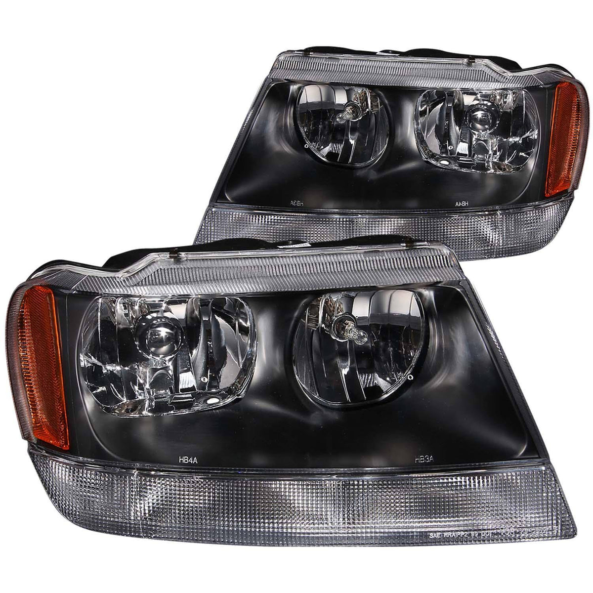 Crystal Headlights Black M340469
