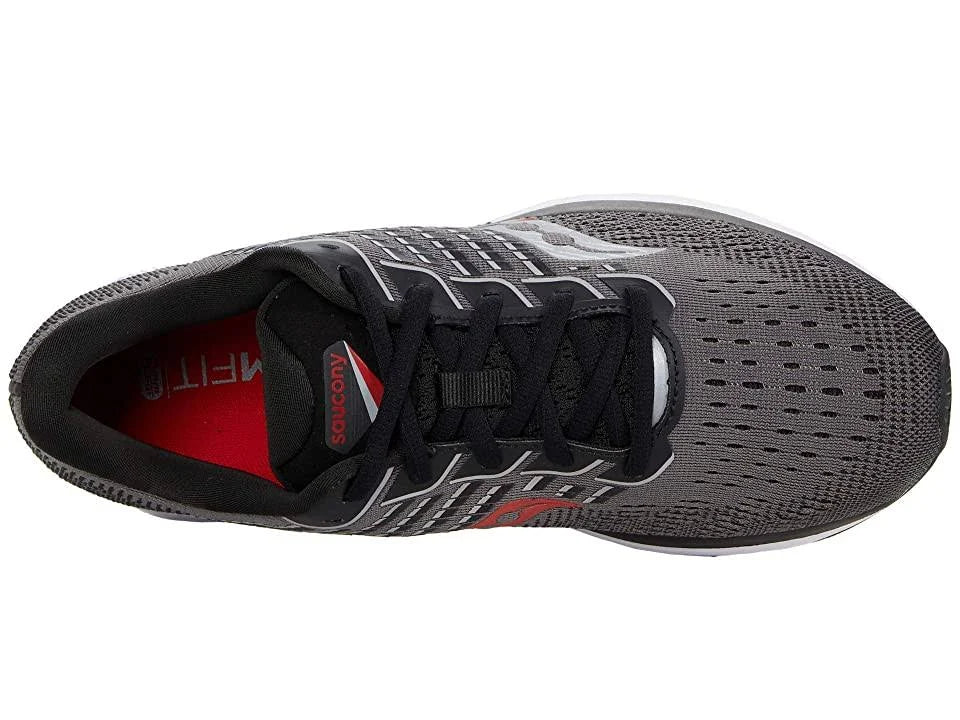 Charcoal-Black Ride Wide Running Shoes H2010