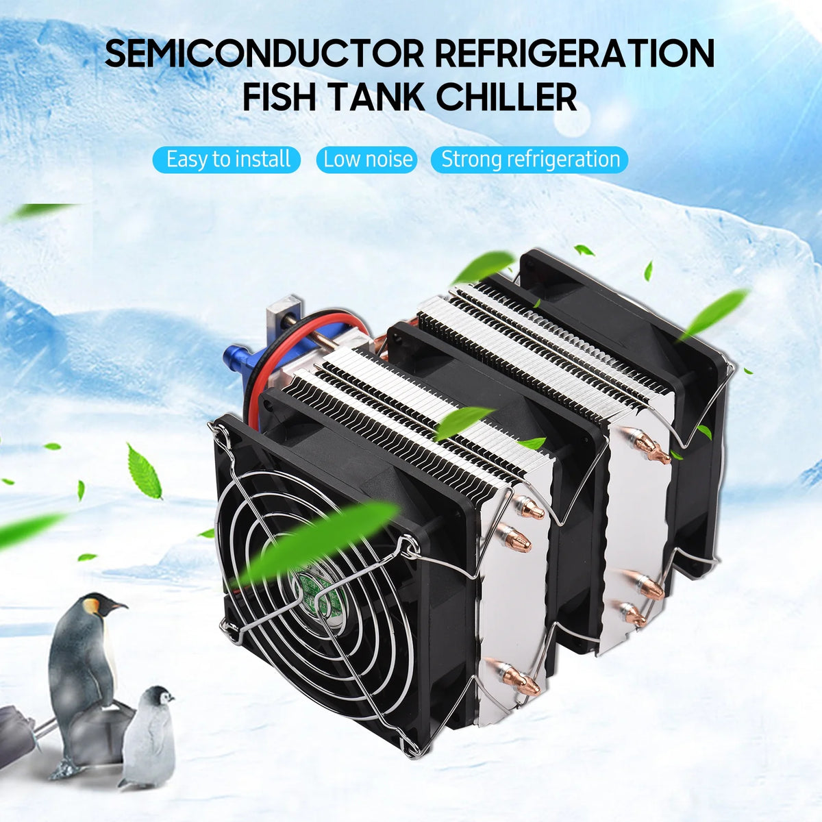 120W Semiconductor Refrigeration Aquarium Chiller for 30 Liters M93804