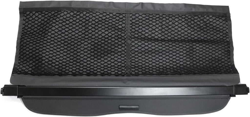 Black Retractable Cargo Cover S586