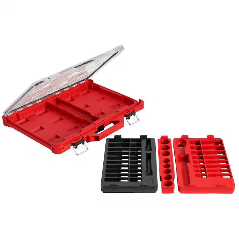 1/2 in. Drive SAE/Metric Ratchet and Socket Mechanics Tool Set (47-Piece) F43352
