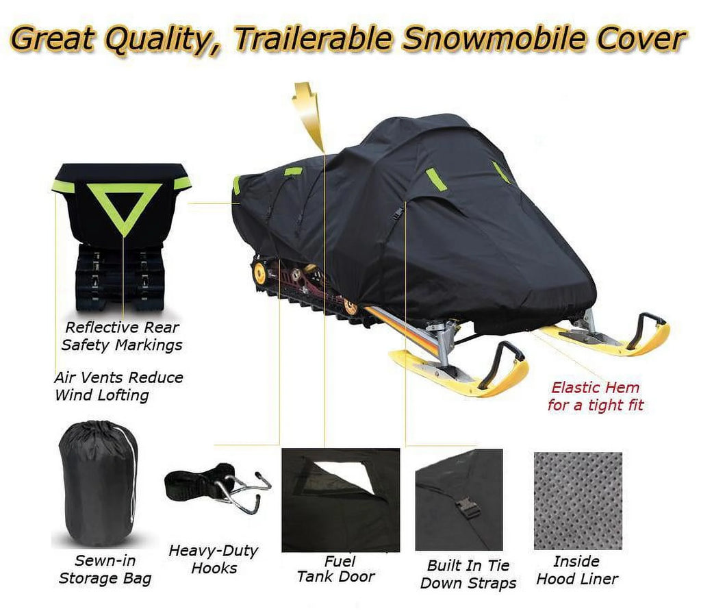 Trailerable 600 Denier Snowmobile Cover C152544
