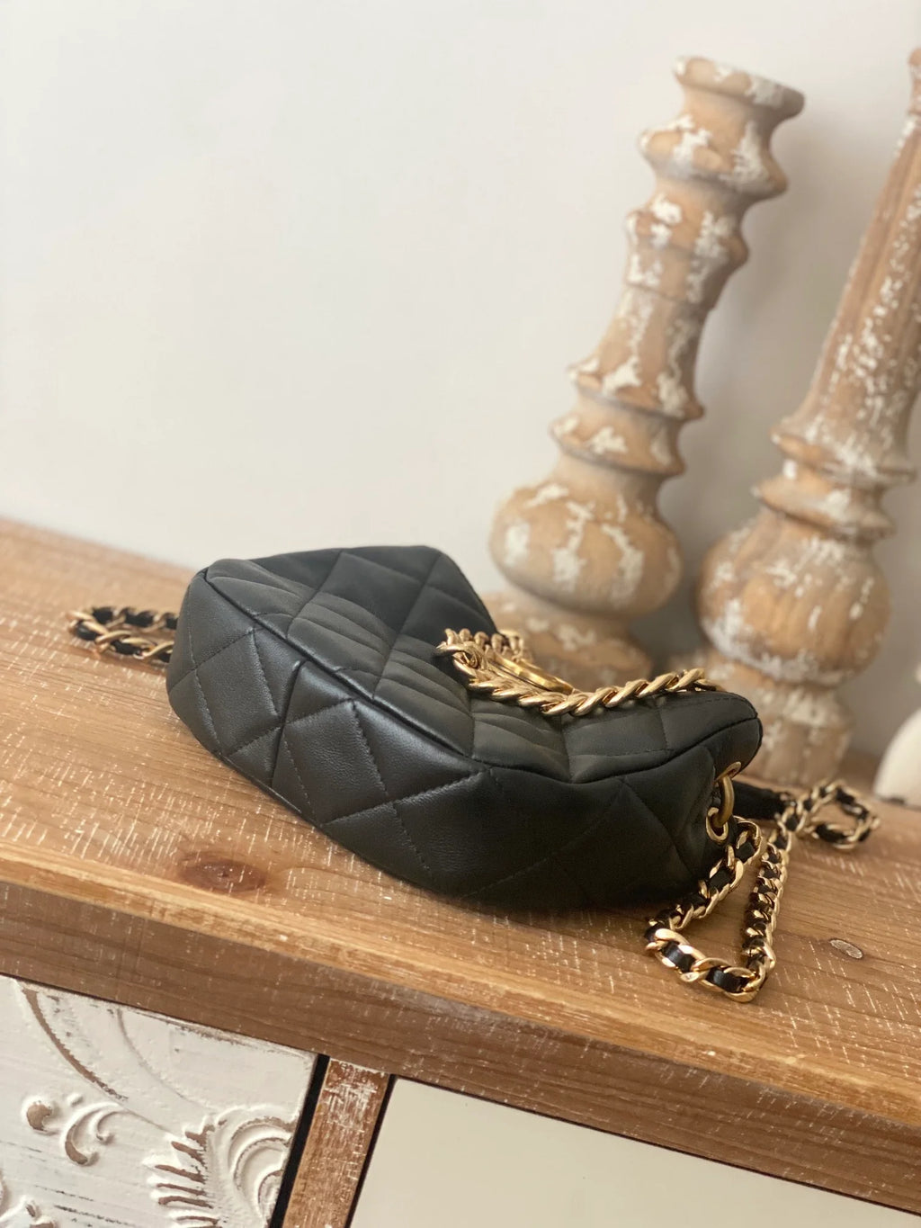 Small Hobo Bag Black A4603