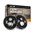 Black LED Projection Headlight Kit U125