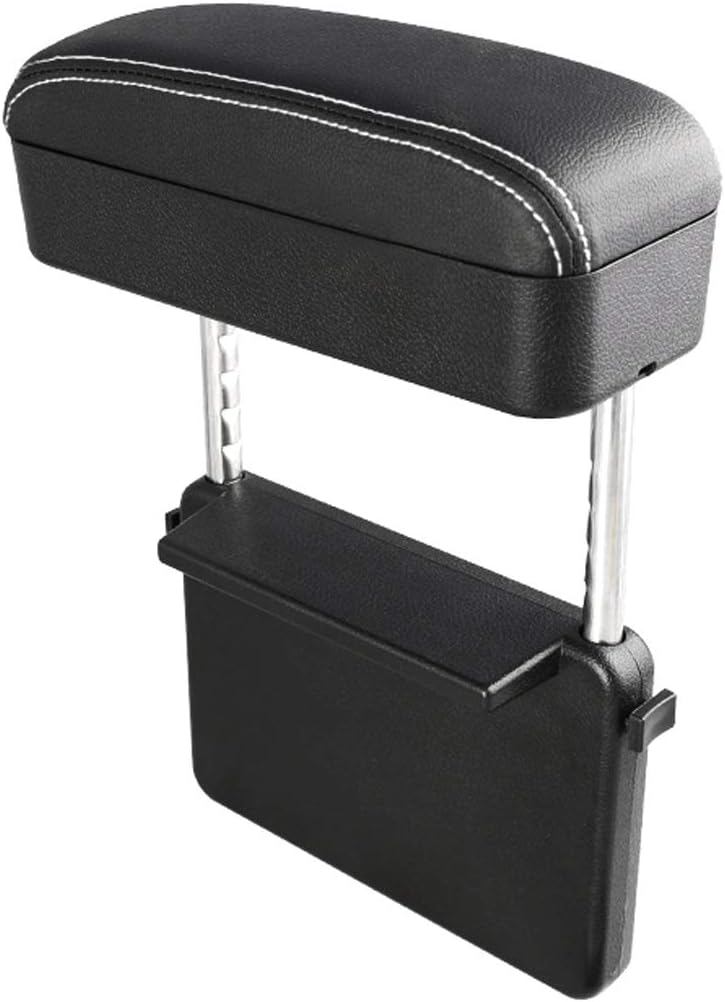 Adjustable Armrest Extender Console Storage Organizer K7047