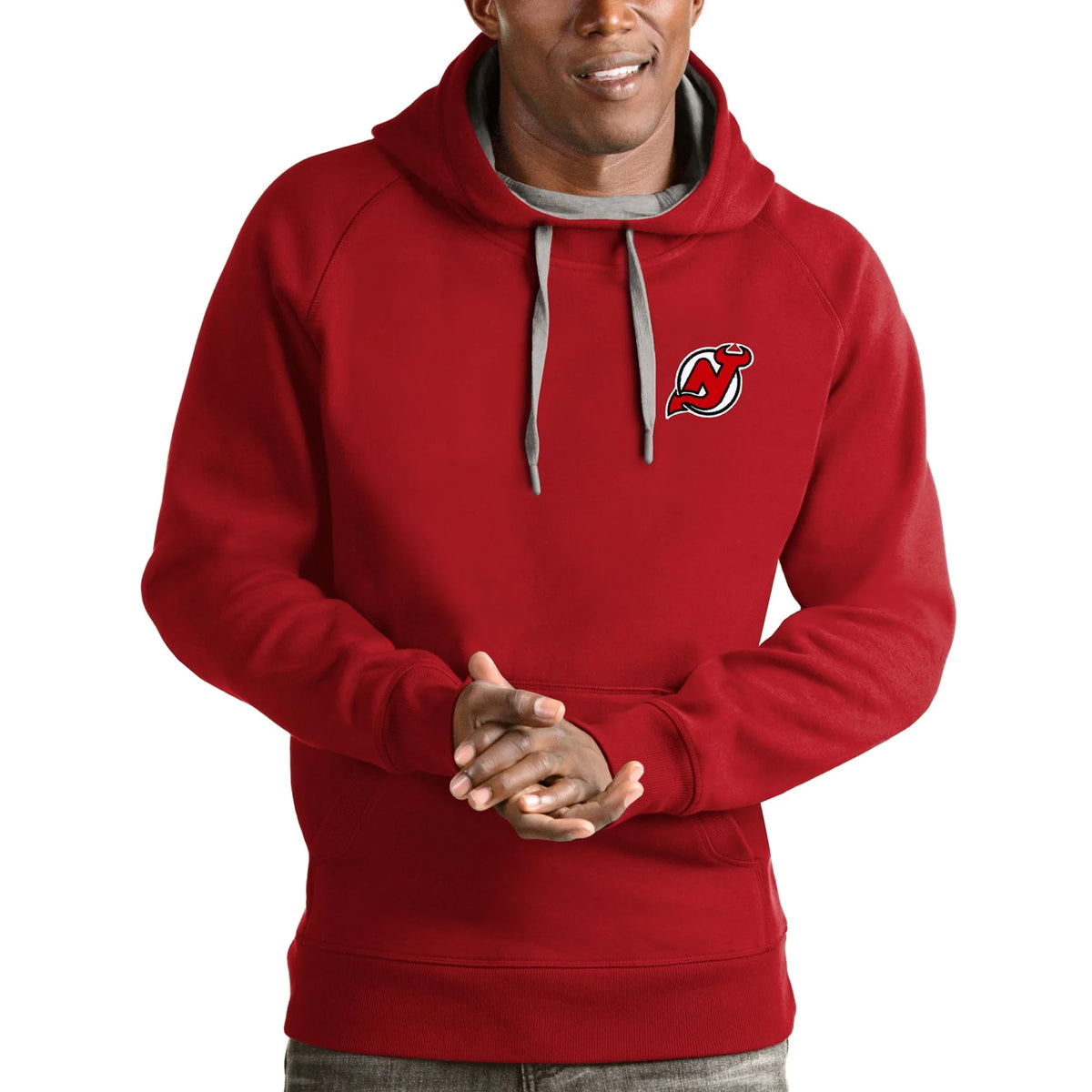 Red Pullover Hoodie P2313