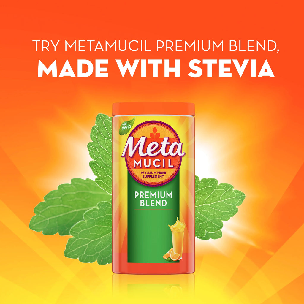 Psyllium Husk Fiber Powder with Stevia 114 Ct H3546