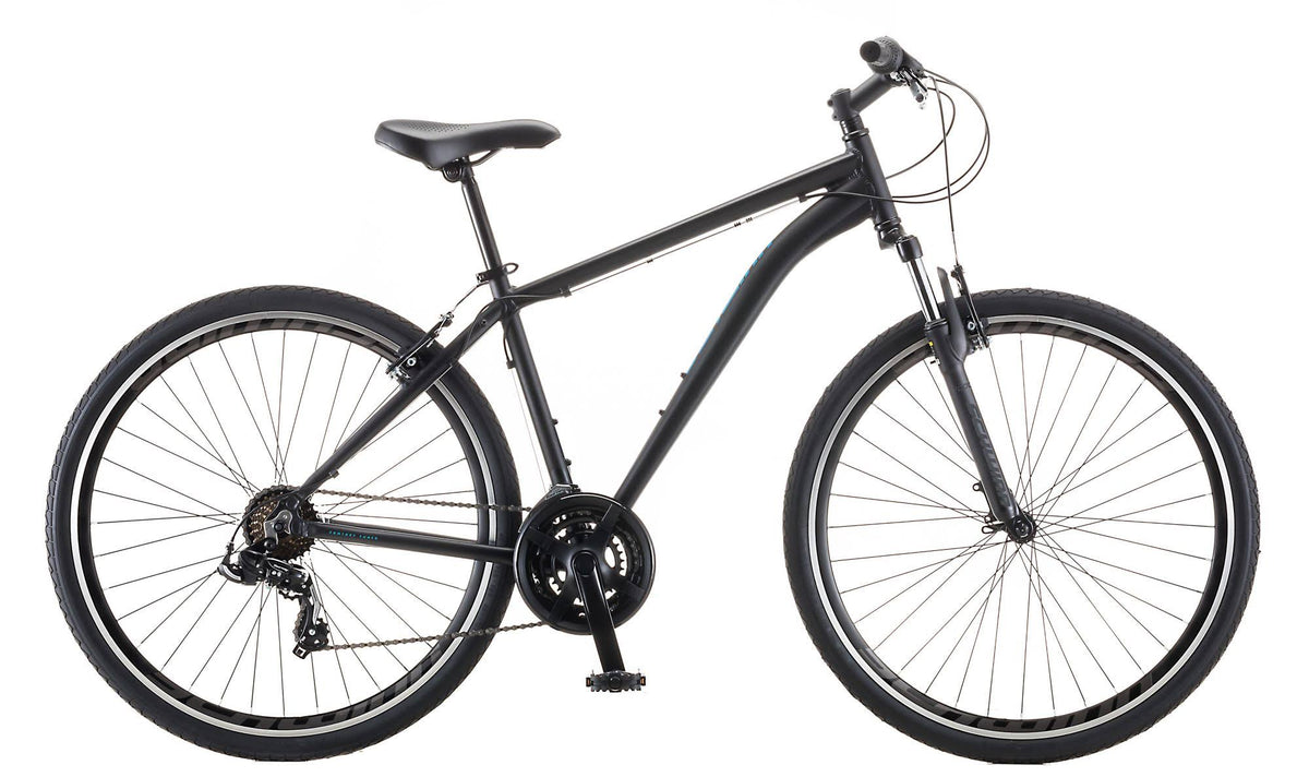 Men's Black Hybrid Bike X7760