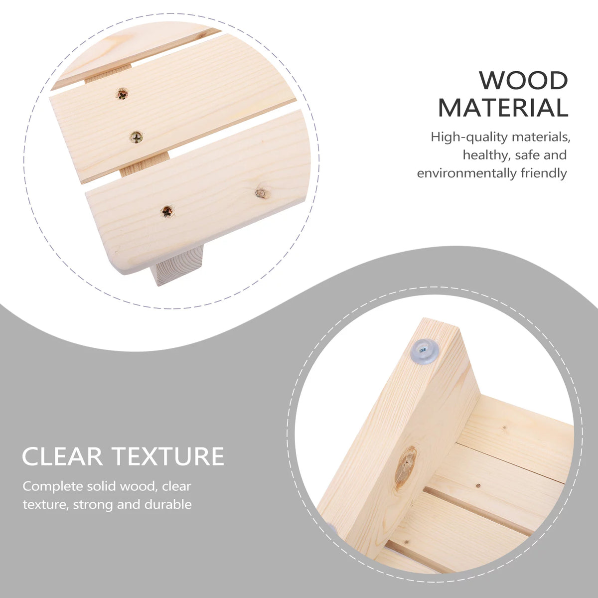Wooden Foot Rest Stool H299923