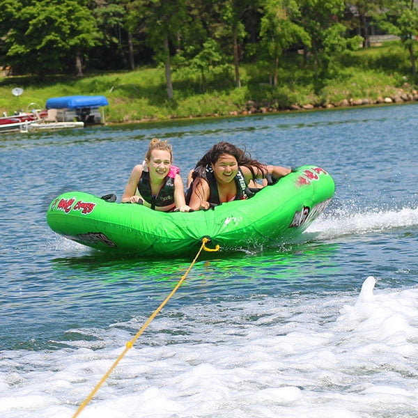 Blue 3 Rider Nylon Inflatable Towable Tube C764009