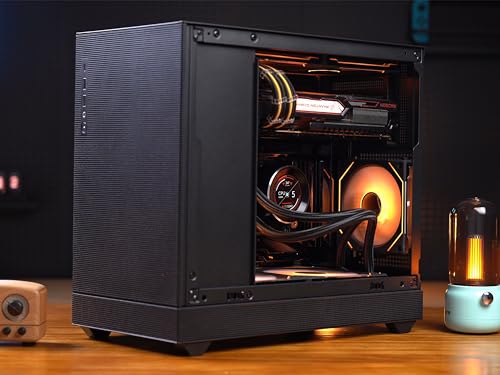 White Steel Micro ATX Mini-ITX Mid Tower Computer Case N5114
