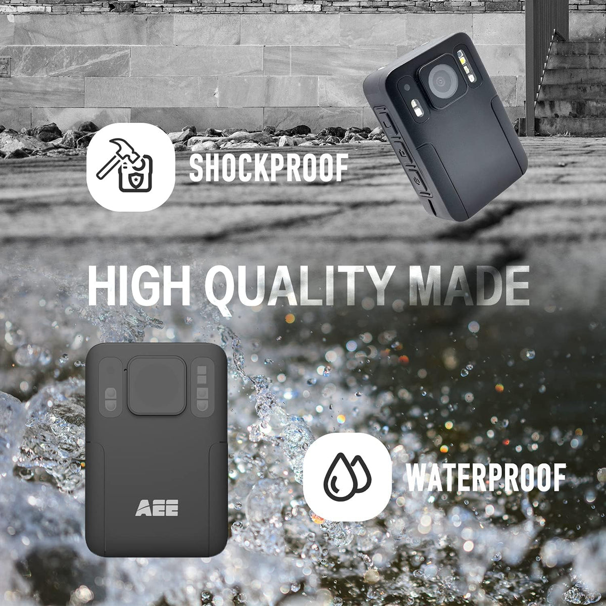 Wearable 1080P HD Body Camera with Audio Recording Q8272