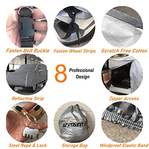 9 Layers Waterproof Car Snow Cover S25321