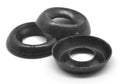 #6 Countersunk Finishing Washer Low Carbon Steel Black Zinc Plated B439