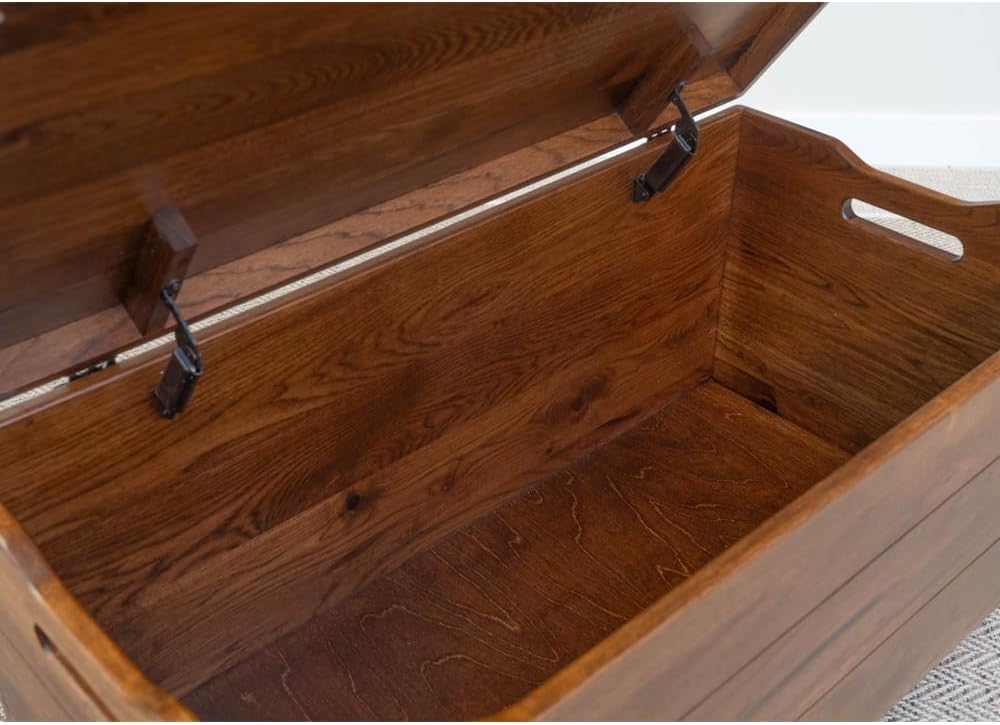 36” Solid Wooden Storage Chest with Handles W418