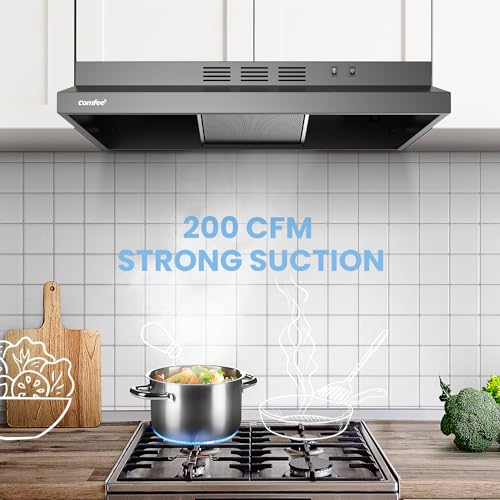 30 Inch Stainless Steel Under Cabinet Range Hood A595