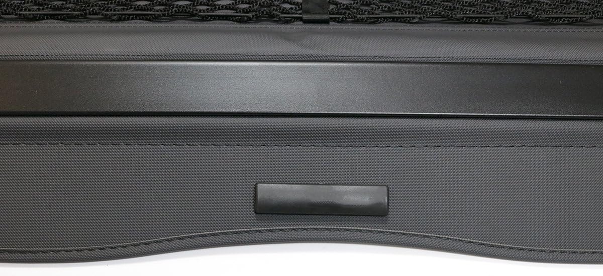 Black Retractable Cargo Cover S586