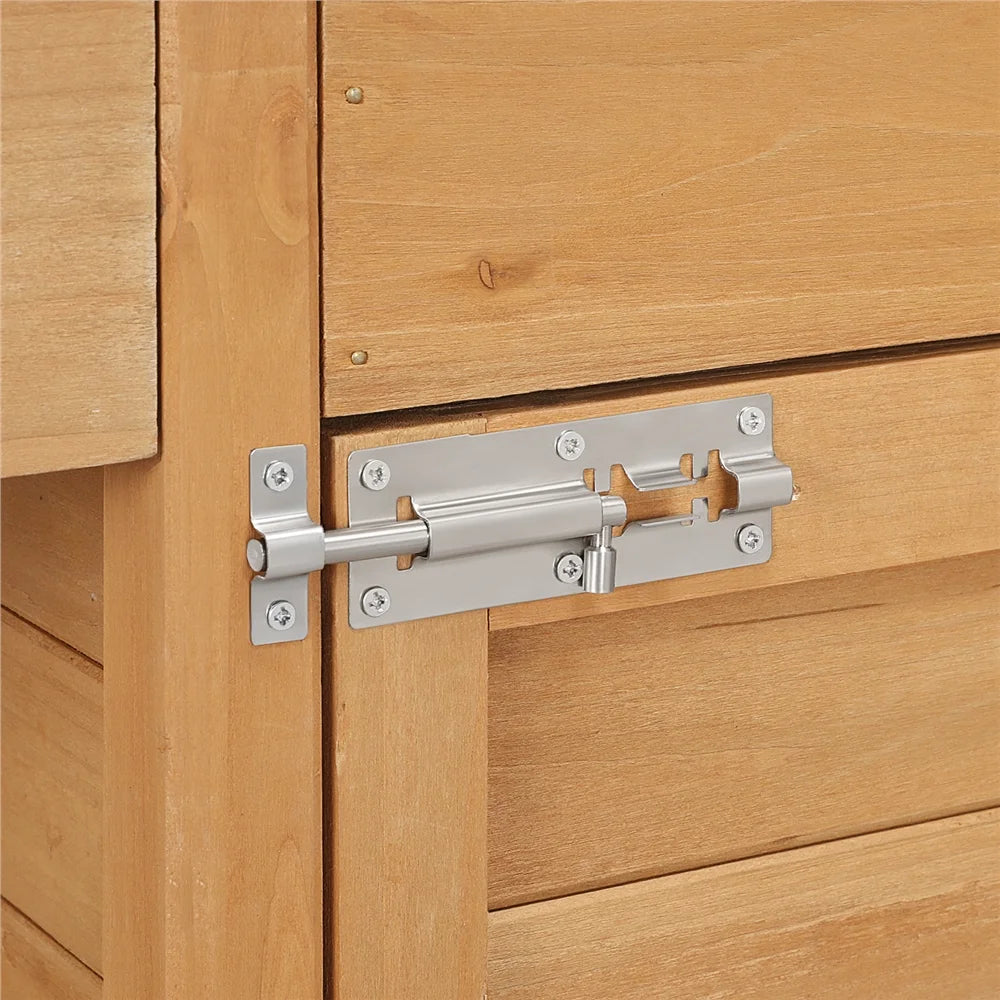 Garden Potting Bench with Cabinet Drawer K28215