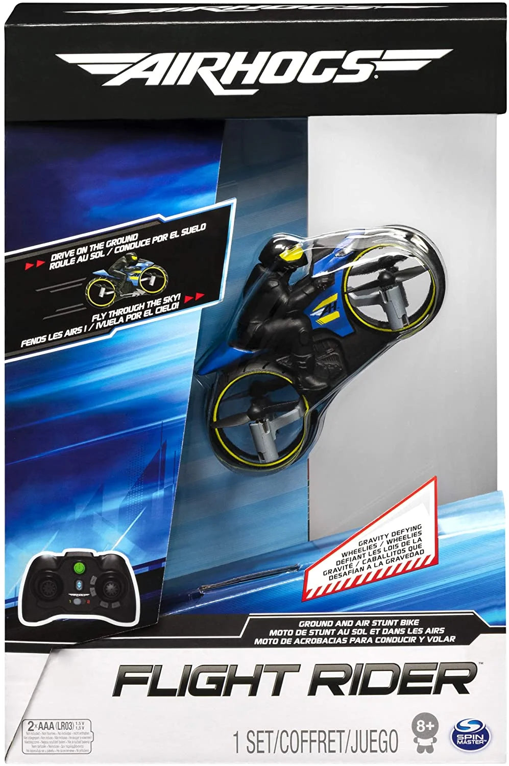 2-in-1 Remote Control Stunt Motorcycle T613632