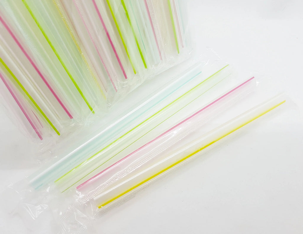Milk Tea Bubble Tea Kit with Black Boba Tapioca Pearl and 10 Straws X65545
