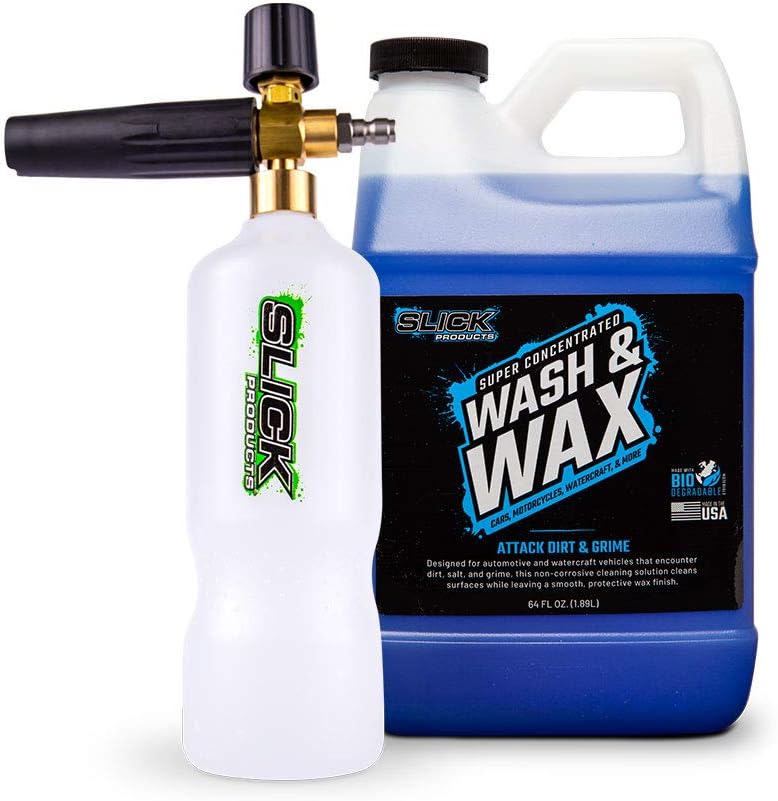 Off-Road Wash (64 oz.) + Pressure Washer Foam Cannon Bundle H3381