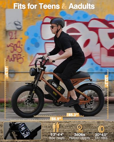 1500W 20" Fat Tire Electric Bike 7-Speed Q3058