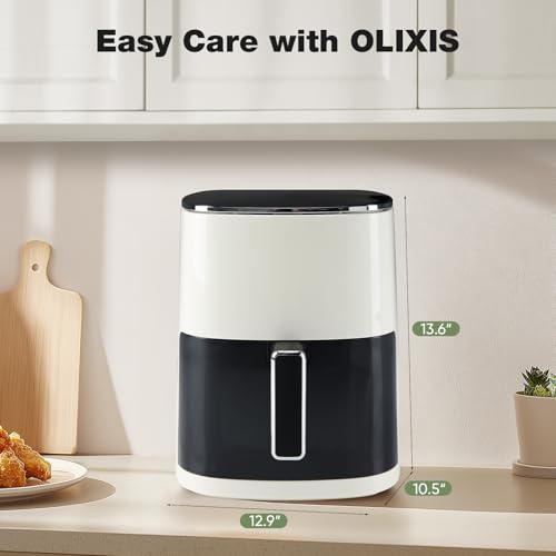 6 Quart Square Air Fryer with Window N716