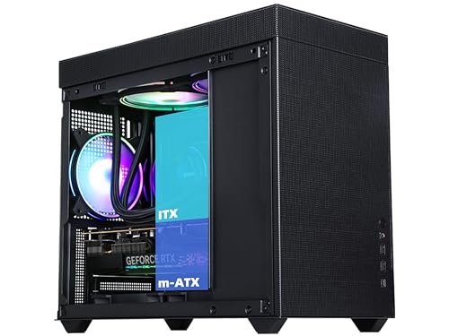 White Steel Micro ATX Mini-ITX Mid Tower Computer Case N5114