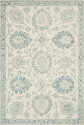 Ivory Blue 9'3 x 13' Rug U743294