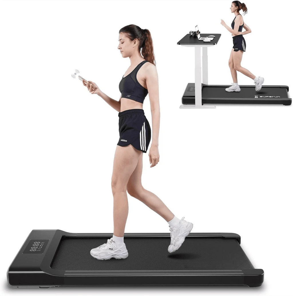 300lb 2.5HP Under Desk Treadmill with LED Display A1640
