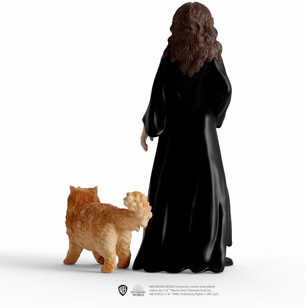 2-Piece Set with Hermione Granger & Crookshanks Collectible Figurines S31532